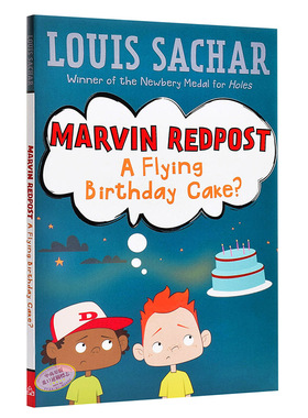 麻烦精马文：6 Marvin Redpost 6：Flying Birthday Cake, A 儿童文学故事 章节书 桥梁书 幽默搞笑 7~12岁 英文原版