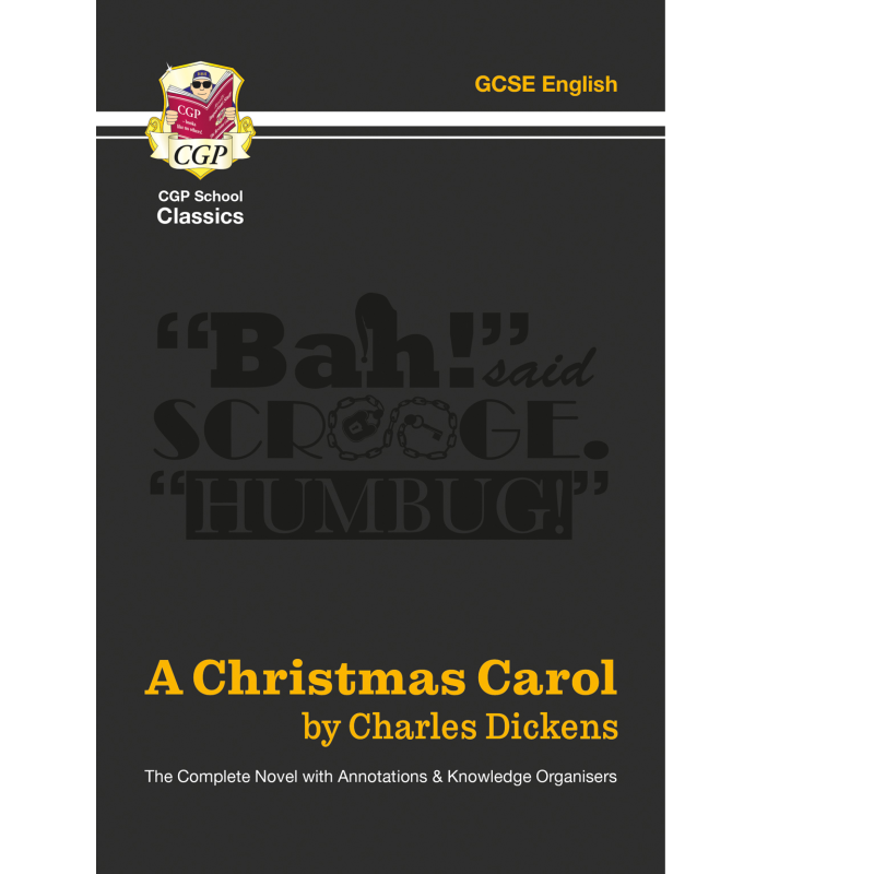 英国CGP A Christmas Carol - The Complete Novel with Annotations and Knowledge Organisers 又日新