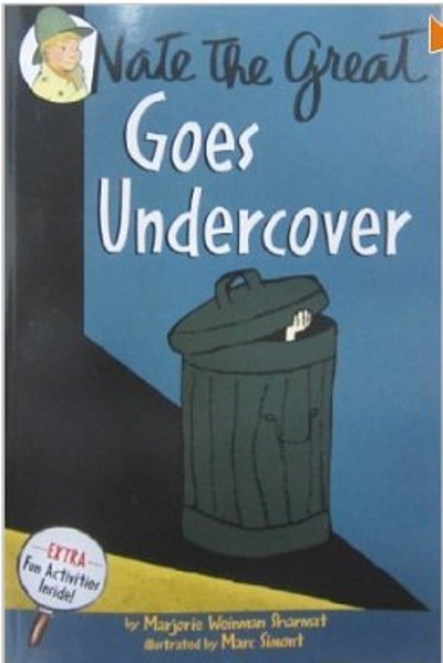 Nate the Great goes Undercover 小侦探内特2 卧底 汪培珽书单 儿童章节书 桥梁书 英文原版 小初文学 进口图书 又日新