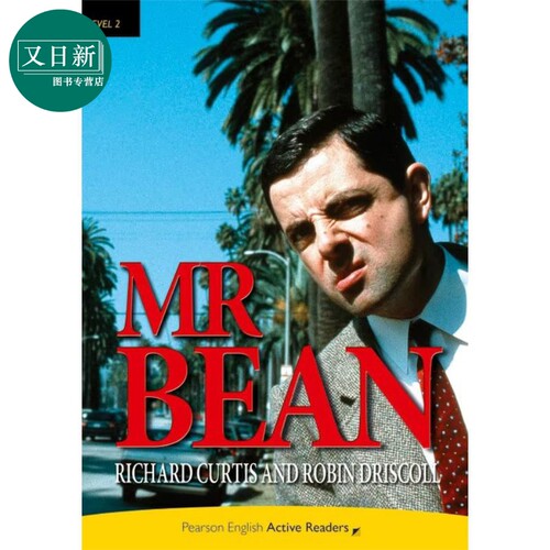 Pearson English active readers憨豆先生Mr Bean培生英语分级读物2级 初中-高中 蓝思值550L中心词600 英文原版 又日新
