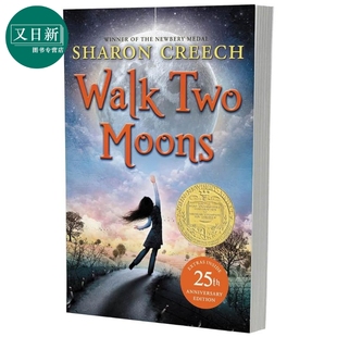 纽伯瑞金奖Walk 又日新 进口 Award 印第安人 麂皮靴 Winn英文原版 Moons Two 小说 纽伯瑞 获奖儿童文学经典 Newbery