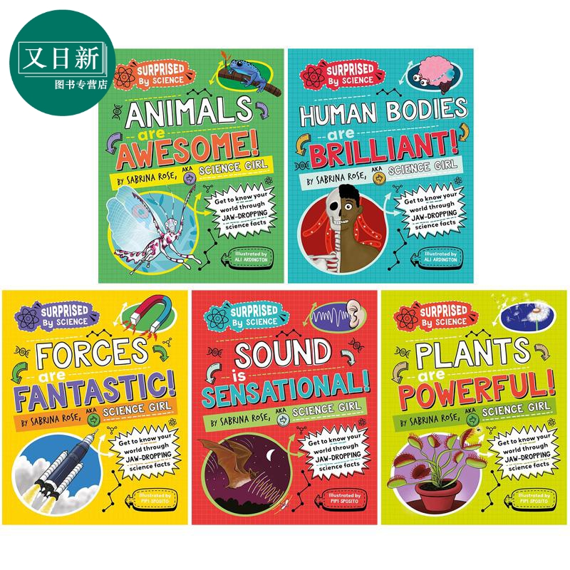 科学的惊喜系列5册英文原版