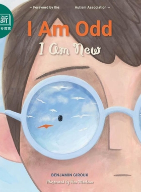 启能成长：我是特别的（关爱独处）Roz MacLean：I Am Odd, I Am New 英文原版亲子绘本 故事书儿童图画书 精装 又日新