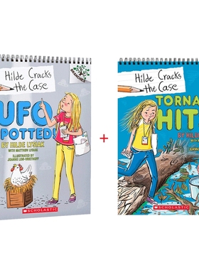 Scholastic Branches 学乐大树系列 小记者希尔德 Hilde Cracks The Case 5册 英文原版 儿童课外读物 桥梁章节书