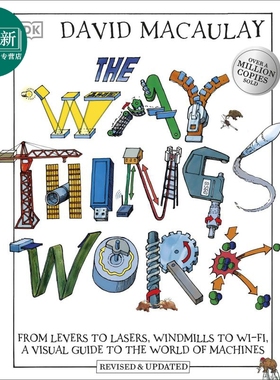 David Macaulay The Way Things Work DK万物运作的方式 英文原版 进口图书 儿童科普绘本 科学百科知识图书 又日新