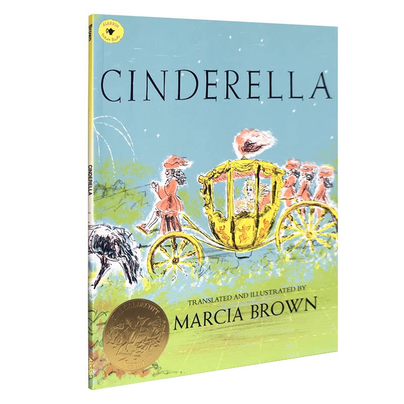 凯迪克金奖 cinderella 灰姑娘 英文原版绘本 儿童阅读启蒙 早教育儿
