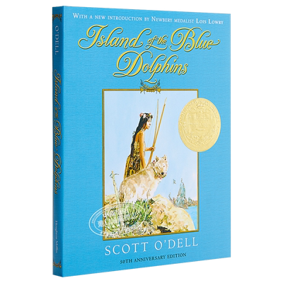 Island of the Blue Dolphins 蓝海豚岛 纽伯瑞获奖文学 儿童文学 悬疑探险 1000L 精装 英文原版 8-12岁