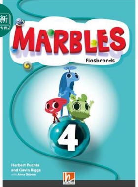 黑布林少儿英语课程 4级别 闪卡 Marbles 4 - Flashcards 英文原版 进口图书 教辅参考书 ELT英语教材教学工具书 又日新