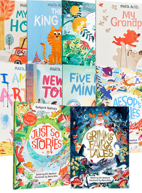 Marta Altes故事绘本 获奖名家绘本 低幼亲子共读故事 启蒙 儿童绘本 英文原版 3-12岁 伊索寓言 凯特格林纳威奖