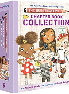 The Questioneers Chapter Book Collection 梦想行动派章节书1-5套装5册 英文原版 进口图书 儿童插图故事图画书 又日新