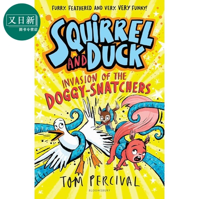 松鼠和鸭子狗狗入侵英文书