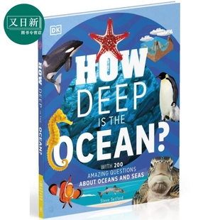 How the Deep 儿童百科全书 进口图书 儿童科普绘本 Ocean?DK海洋有多深 科学百科知识图书 英文原版 又日新