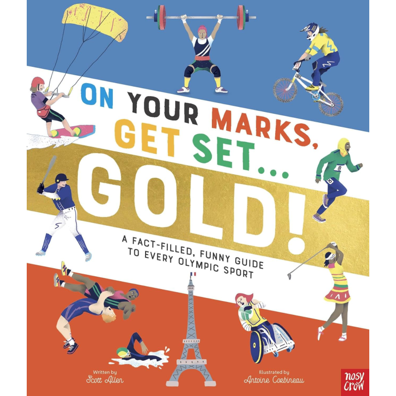 奥运会指南 On Your Marks Get Set Gold 英文原版 儿童科普绘本 知识百科图画书 进口图书 7-12岁 内容丰富有趣 又日新