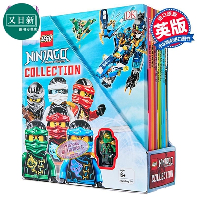 预售 Lego Ninjago Masters of Spinjitzu Collection 10 books 乐高忍者人物设定全解10册 英文原版进口故事图画书 又日新