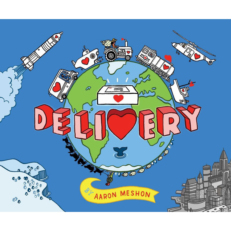 邮寄爱心 Aaron Meshon Delivery 英文原版 亲子童书 儿童绘本 亲情故事图画书 精装绘本 进口图书 儿童读物 又日新