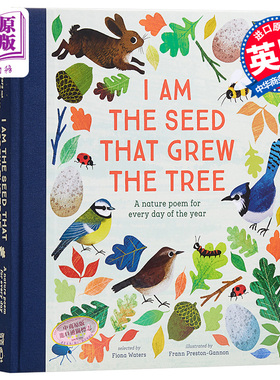 预售 我是大树小小的种子 经典自然诗歌四季集锦 I Am the Seed That Grew the Tree 精装 英国儿童诗集