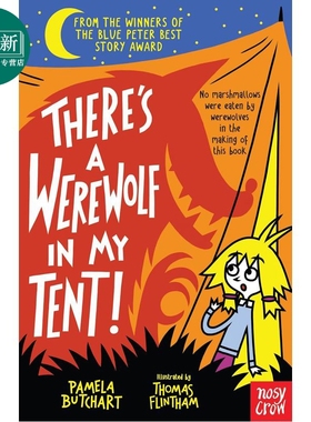 预售 伊兹和朋友们6 帐篷里的狼人 Izzy and Friends There s a Werewolf In My Tent 英文原版儿童小初文学进口故事书 又日新