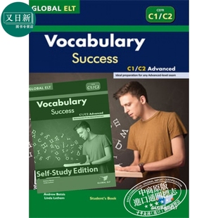 Edition 12岁 含答案 词汇成功C1高级自学套装 study Self Advanced Success Vocabulary