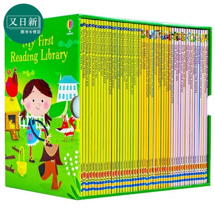 我的第一个图书馆50册 Usborne My First Reading Library英文原版分级经典阅读 初级章节书 尤斯伯恩儿童读物英语绘本故事书