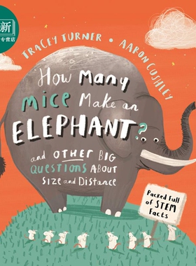 How Many Mice Make An Elephant  老鼠怎么成为大象 英文原版儿童绘本 科学与自然 7到12岁 Tracey Turner 又日新