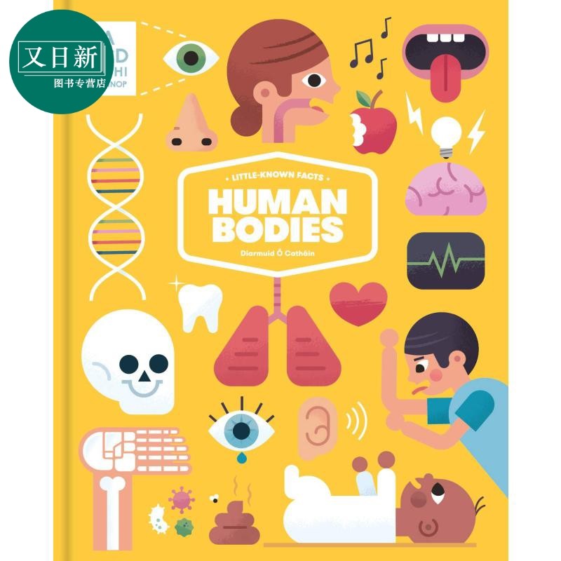 预售英文原版需知百科:人体 Little Known Facts The Human Body精装 3-6岁_虎窝淘