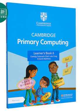 NEW Cambridge Primary Computing Learners Book 6 新版剑桥小学计算机学生书6 附电子版 1年 又日新