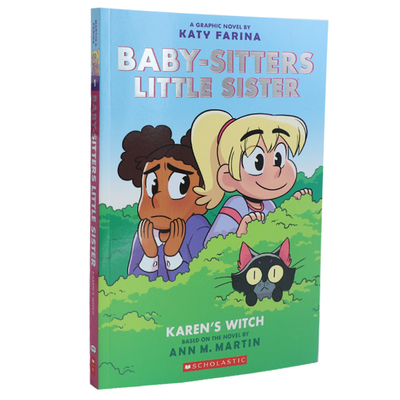 俏保姆俱乐部衍生漫画小说The Baby-sitters Club  英文原版 Baby-Sitters Little Sister 儿童课外阅读故事书scholastic