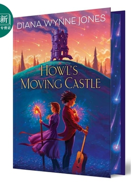 哈尔的移动城堡 限量刷边版 Howl's Moving Castle Deluxe Limited Edition 英文原版 儿童文学小说故事 进口图书 又日新