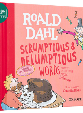Roald Dahl'S Scrumptious Words儿童教辅书识词典英文原版