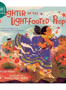 马拉松冠军的故事 Daughter Of The Light-Footed People 英文原版 儿童绘本 图画故事书 精装读物 进口童书 又日新