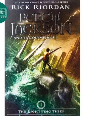 波西杰克逊1 神火之盗 Percy Jackson and the Olympians 01 The Lightning Thief 英文原版 Rick Riordan 又日新