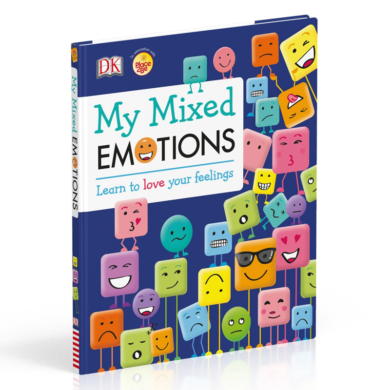 DK我复杂的情绪英文原版 My Mixed Emotions Learn to Love Your Feelings精装情绪情感认知 6-12岁