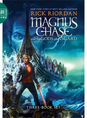 马格纳斯与仙宫之神 3本套装 Magnus Chase and the Gods of Asgard 英文原版 Rick Riordan 波西杰克逊作者 又日新