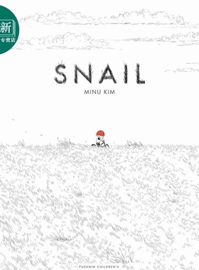 蜗牛 Minu Kim Snail 英文原版 儿童绘本 动物故事图画书 精装精品绘本 进口图书 2-5岁低幼童书 儿童读物 又日新