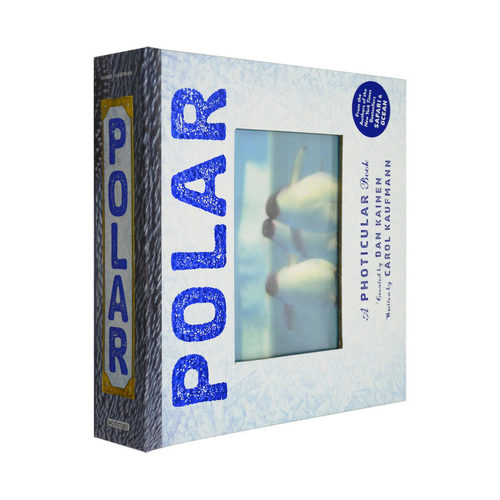 预售光与影视觉书系列会动的3D图片书极地英文原版 Polar:A Photicular Book纽约时报畅销书-封面