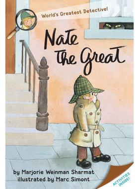 小侦探内特01英文原版Nate the Great 汪培珽书单 儿童章节书 桥梁书 7~12岁 英文原版 汪培珽 小初文学 进口图书 又日新