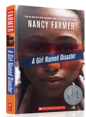 学乐 灾难女孩 英文原版 A Girl Named Disaster 1997年纽伯瑞银奖作品 儿童文学 小说