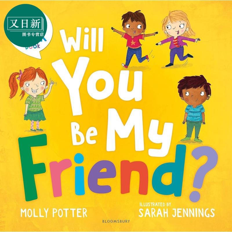 A Lets Talk Will You Be My Friend 多样的生活 你会成为我朋友吗 英文原版进口图书儿童绘本生活技能图画书 又日新