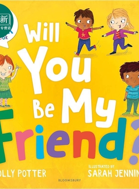 A Lets Talk Will You Be My Friend 多样的生活 你会成为我朋友吗 英文原版进口图书儿童绘本生活技能图画书 又日新