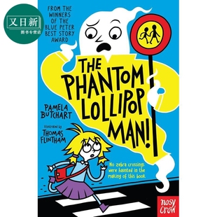 棒棒糖 又日新 儿童小初文学进口故事书 Phantom 伊兹和朋友们07 神秘 Lollipop and Izzy 英文原版 预售 Friends Man The