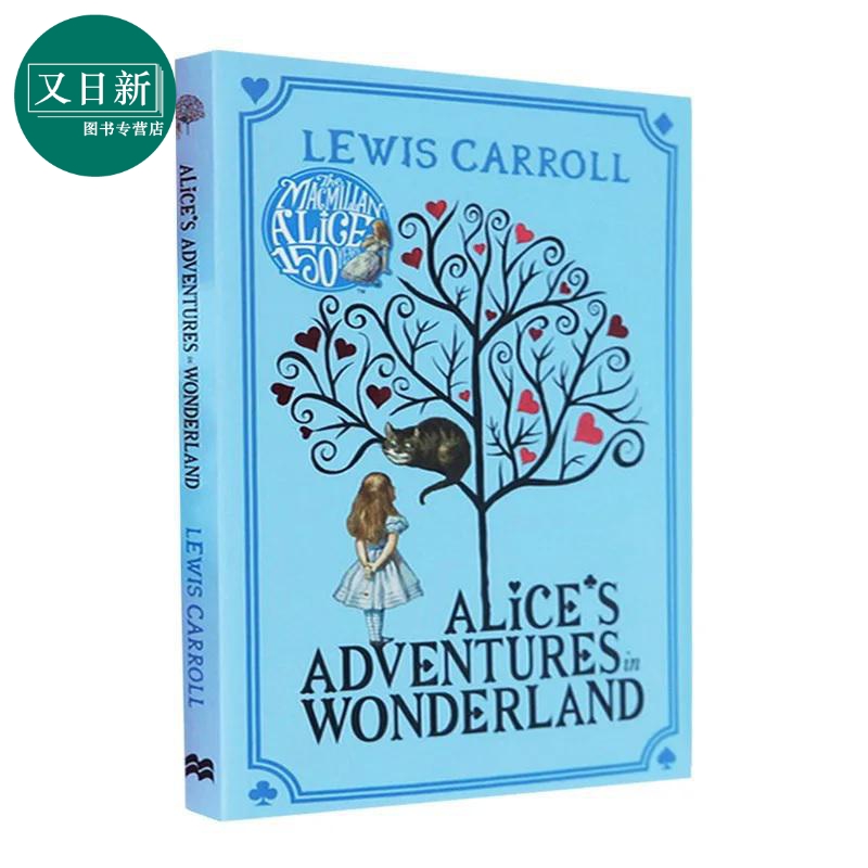 英文原版小初文学爱丽丝梦游