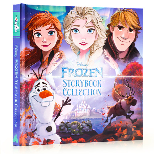 冰雪奇缘绘本 故事合辑 英文原版4-8岁 暗影森林 Frozen Storybook Collection 精装合集 艾莎安娜 儿童绘本迪士尼出品Disney