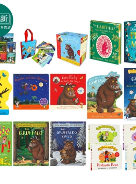 Julia Donaldson 朱莉娅唐纳森绘本 英文原版 儿童故事书 名家绘本 经典图画书 睡前故事 小故事大哲理 进口童书  又日新