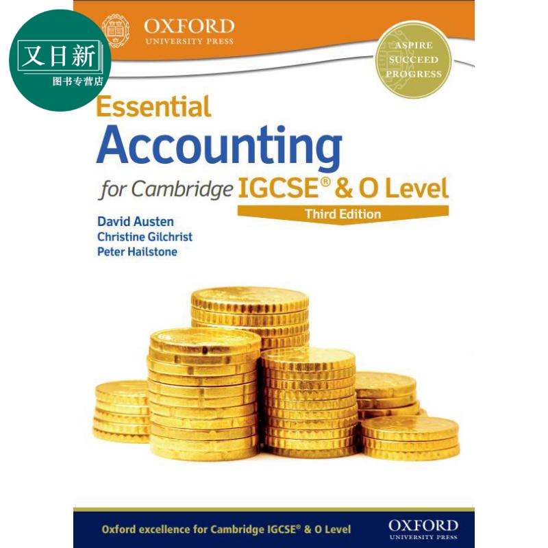 Essential Accounting for Cambridge IGCSE and O Level  剑桥基础会计IGCSE和O Level 学生用书 书籍/杂志/报纸 进口教材/考试类/工具书类原版书 原图主图