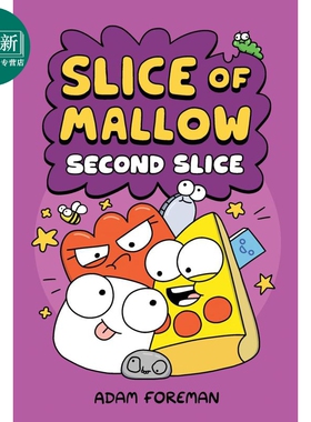 桥梁漫画 零食兵团大冒险2 Slice Of Mallow Vol 2 英文原版小初文学 漫画故事绘本 儿童图像图画小说 进口童书 又日新