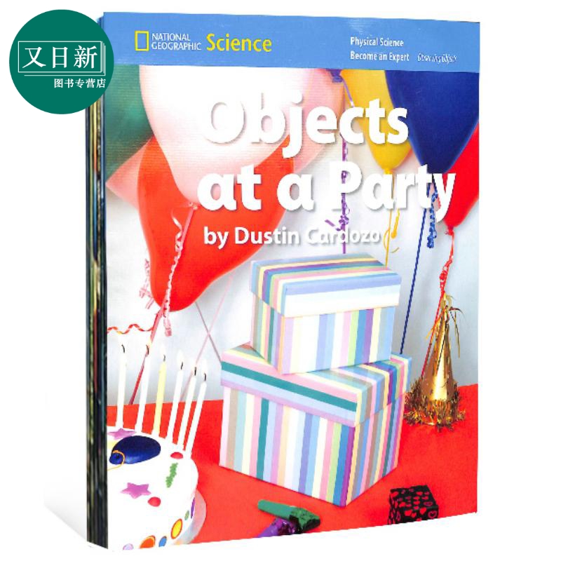 美国国家地理科学入门1级观察事物读本套装5册 National Geographic Science L1 蓝思值BR 含音频资源 3-6岁 又日新