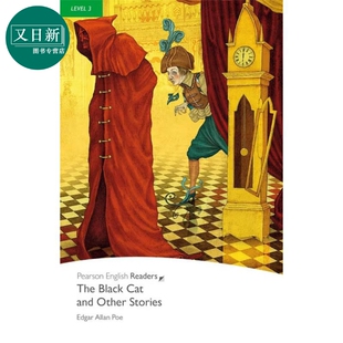 Stories English and Pearson 培生英语分级读物3级 蓝思值630L中心词1200 Black 高中 黑猫The 又日新 Cat 初中 Other