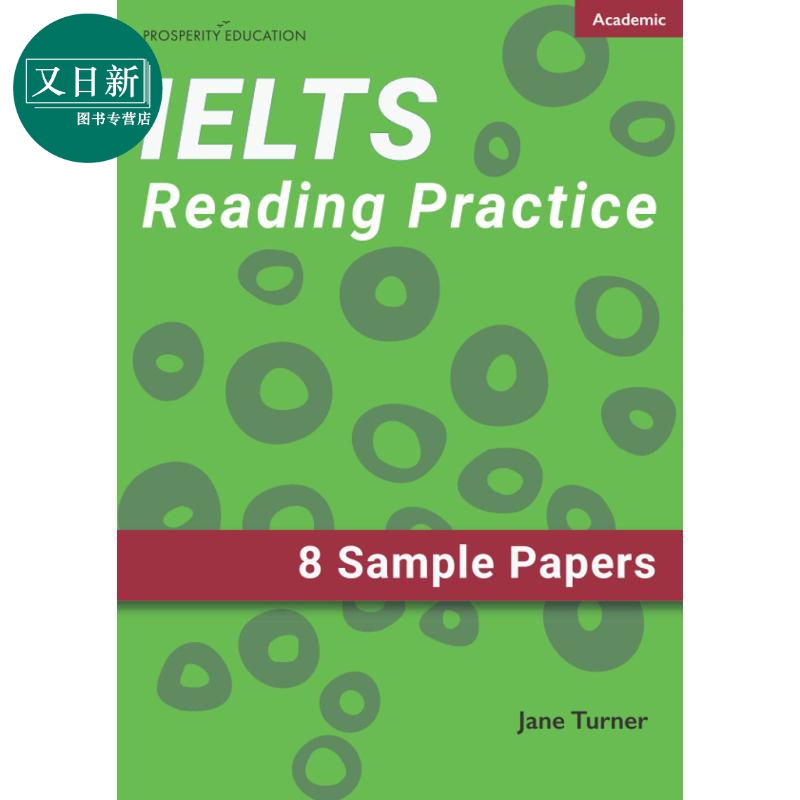 IELTS Academic Reading Practice Eight practice tests 雅思考试学术阅读练习8套模拟测试试题英文原版进口图书 又日新