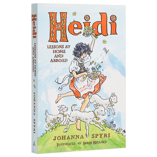 海蒂 英文原版小说 Heidi Lessons at Home and Abroad 儿童文学经典 儿童小说 中小学生英语课外阅读 暑期书单 又日新进口