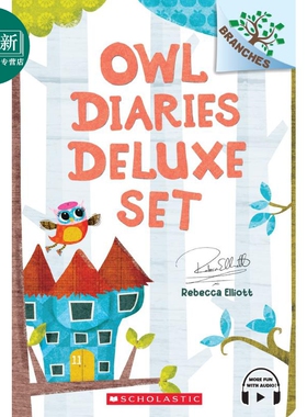 Owl Diaries 学乐大树系列Branches 猫头鹰日记1-17+1本手账书 Rebecca Elliott 英文原版 小初文学 桥梁章节书 又日新
